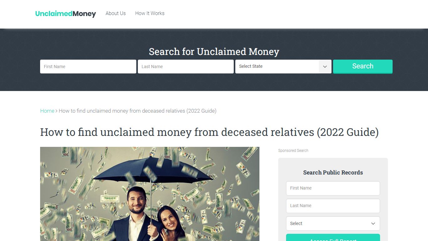 How to find unclaimed money from deceased relatives (2022 Guide)